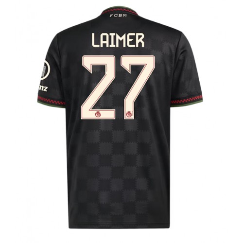 Pánský Fotbalový dres Bayern Munich Konrad Laimer #27 2025-26 Třetí Krátký Rukáv